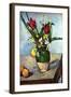 The Vase of Tulips, c. 1890-Paul Cézanne-Framed Art Print