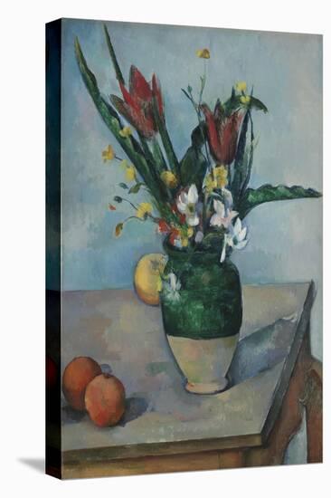 The Vase of Tulips, c.1890-Paul Cezanne-Stretched Canvas