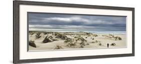 The Vast Empty Beach and Sand Dunes of Sao Jacinto in Winter, Beira Litoral, Portugal-Mauricio Abreu-Framed Photographic Print