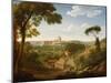 The Vatican from Monte Mario-Hendrik van Lint-Mounted Giclee Print