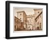 The Vatican Gate, 1833-Agostino Tofanelli-Framed Giclee Print