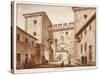 The Vatican Gate, 1833-Agostino Tofanelli-Stretched Canvas