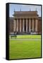 The Vatican Museums, Musei Vaticani, are the public art and sculpture museums in the Vatican Cit...-null-Framed Stretched Canvas