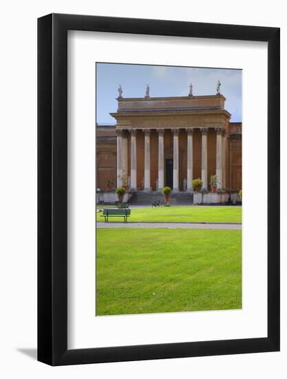 The Vatican Museums, Musei Vaticani, are the public art and sculpture museums in the Vatican Cit...-null-Framed Photographic Print