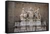 The Vatican Museums, Musei Vaticani, are the public art and sculpture museums in the Vatican Cit...-null-Framed Stretched Canvas