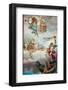 The Vatican Museums, Musei Vaticani, are the public art and sculpture museums in the Vatican Cit...-null-Framed Photographic Print