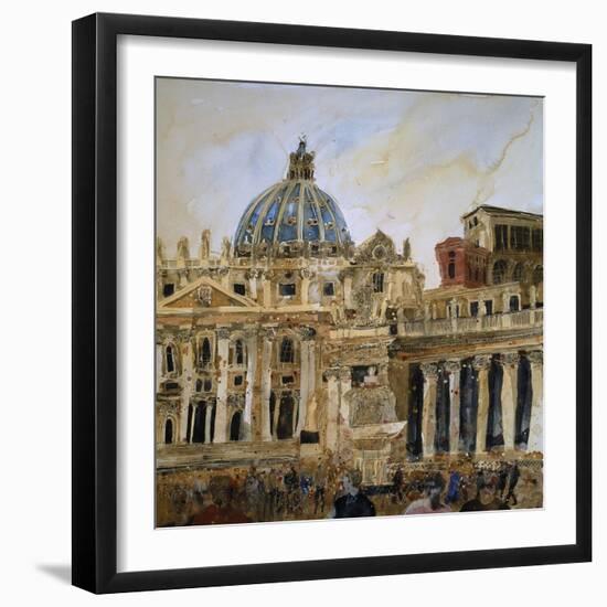 The Vatican, Rome-Susan Brown-Framed Giclee Print