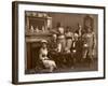 The Vaudeville Company in 'The Road to Ruin, at the Vaudeville Theatre, London, 1886-Barraud-Framed Photographic Print