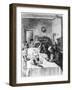 The Vauquer Boarding House, Illustration from "Le Pere Goriot" by Honore De Balzac 1900-Albert Lynch-Framed Giclee Print