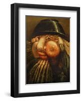 The Vegetable Gardener, circa 1590-Giuseppe Arcimboldo-Framed Giclee Print