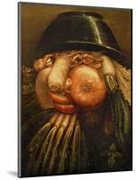 The Vegetable Gardener, circa 1590-Giuseppe Arcimboldo-Mounted Premium Giclee Print