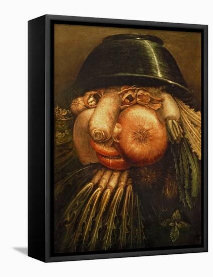 The Vegetable Gardener, circa 1590-Giuseppe Arcimboldo-Framed Stretched Canvas