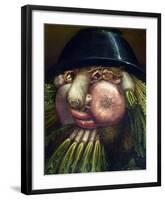 The Vegetable Gardener-Giuseppe Arcimboldo-Framed Art Print