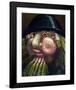 The Vegetable Gardener-Giuseppe Arcimboldo-Framed Art Print