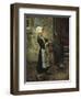 The Vegetable Girl, 1881-Julius Gari Melchers-Framed Giclee Print