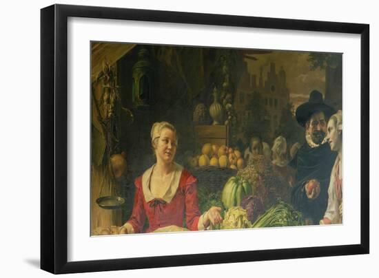 The Vegetable Market-Ferdinand Wagner-Framed Giclee Print