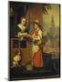 The Vegetable Seller, Late 1650s-Nicolaes Maes-Mounted Giclee Print