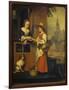 The Vegetable Seller, Late 1650s-Nicolaes Maes-Framed Giclee Print