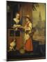 The Vegetable Seller, Late 1650s-Nicolaes Maes-Mounted Giclee Print
