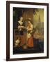 The Vegetable Seller, Late 1650s-Nicolaes Maes-Framed Giclee Print