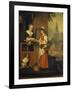 The Vegetable Seller, Late 1650s-Nicolaes Maes-Framed Giclee Print