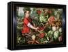 The Vegetable Seller-Joachim Beuckelaer-Framed Stretched Canvas