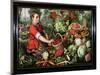 The Vegetable Seller-Joachim Beuckelaer-Mounted Giclee Print