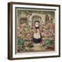 The Vegetable Stall (W/C on Paper)-Thomas Heaphy-Framed Giclee Print