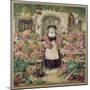 The Vegetable Stall (W/C on Paper)-Thomas Heaphy-Mounted Giclee Print
