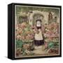 The Vegetable Stall (W/C on Paper)-Thomas Heaphy-Framed Stretched Canvas