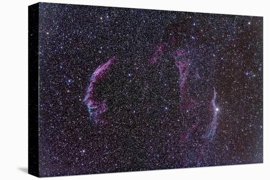 The Veil Nebula-Stocktrek Images-Stretched Canvas