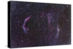 The Veil Nebula-Stocktrek Images-Stretched Canvas