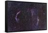 The Veil Nebula-Stocktrek Images-Framed Stretched Canvas