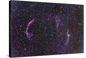 The Veil Nebula-Stocktrek Images-Stretched Canvas