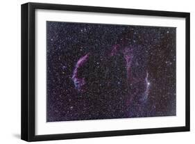 The Veil Nebula-Stocktrek Images-Framed Photographic Print