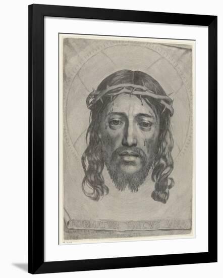 The Veil of Saint Veronica, 1949-Claude Mellan-Framed Giclee Print