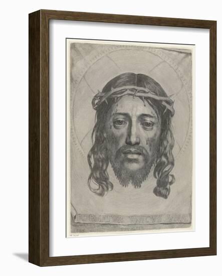 The Veil of Saint Veronica, 1949-Claude Mellan-Framed Giclee Print