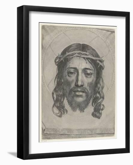 The Veil of Saint Veronica, 1949-Claude Mellan-Framed Giclee Print