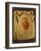 The Veil of Saint Veronica-Francisco de Zurbarán-Framed Giclee Print