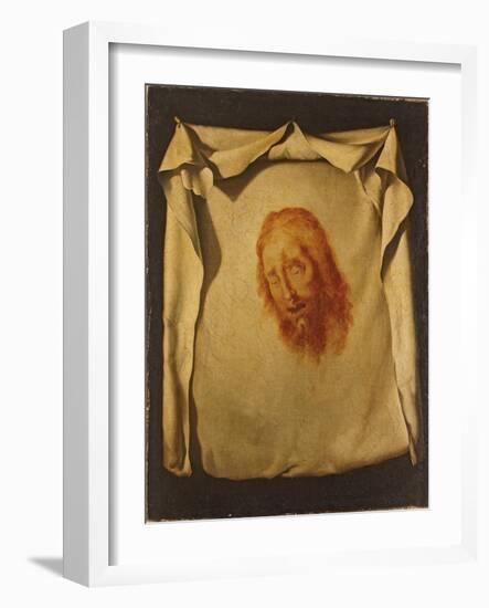 The Veil of Saint Veronica-Francisco de Zurbarán-Framed Giclee Print