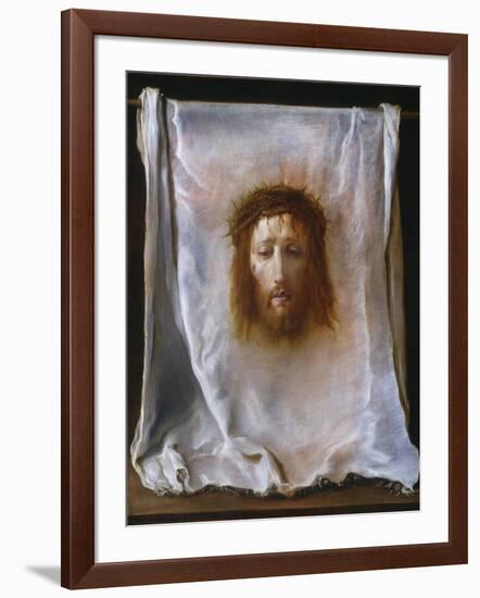 The Veil of Veronica, c.1618-22-Domenico Fetti or Feti-Framed Giclee Print