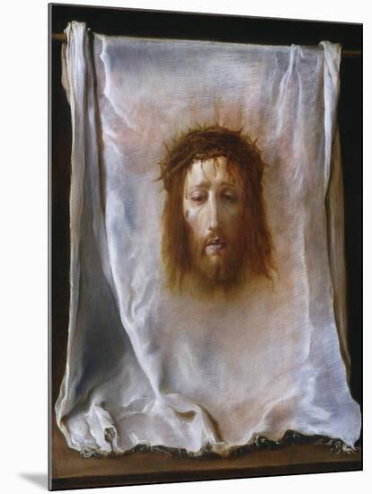 The Veil of Veronica, c.1618-22-Domenico Fetti or Feti-Mounted Giclee Print