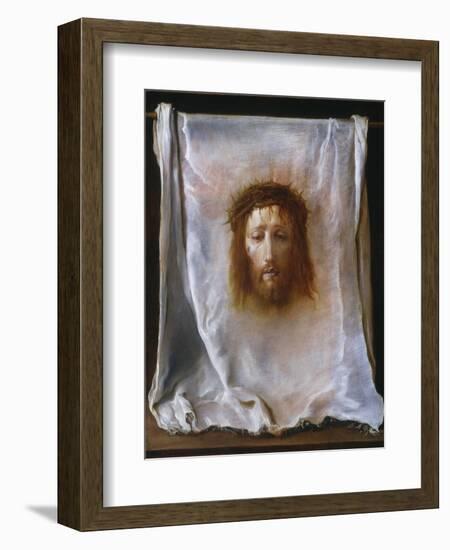 The Veil of Veronica, c.1618-22-Domenico Fetti or Feti-Framed Giclee Print