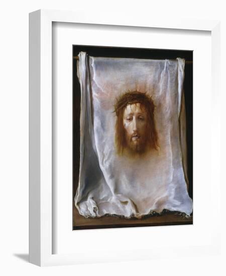 The Veil of Veronica, c.1618-22-Domenico Fetti or Feti-Framed Giclee Print