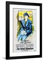 The Veiled Adventure - 1919-null-Framed Giclee Print