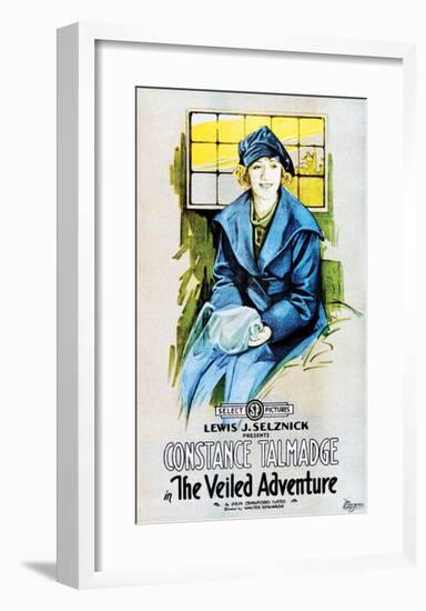 The Veiled Adventure - 1919-null-Framed Giclee Print