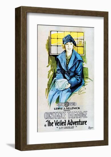 The Veiled Adventure - 1919-null-Framed Giclee Print