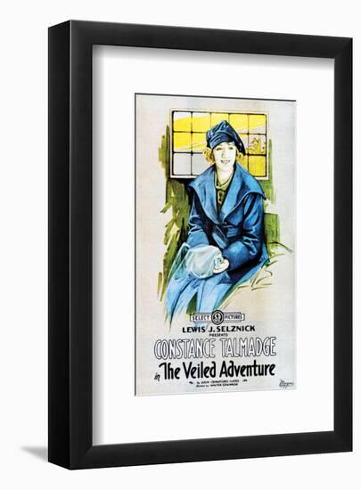 The Veiled Adventure - 1919-null-Framed Giclee Print