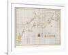 The Velasco Map, Facsimile, 1610-null-Framed Giclee Print