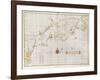 The Velasco Map, Facsimile, 1610-null-Framed Giclee Print